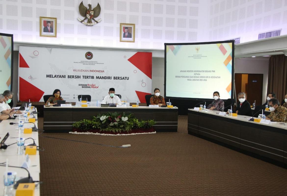 Menteri Koordinator Bidang Pembangunan Manusia dan Kebudayaan (Menko PMK) Muhadjir Effendy 