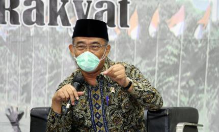 Menteri Koordinator Bidang Pembangunan Manusia dan Kebudayaan (Menko PMK) Muhadjir Effendy. 