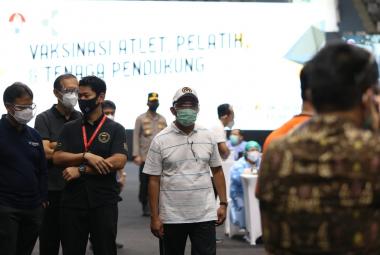 Menteri Koordinator Bidang Pembangunan Manusia dan Kebudayaan (Menko PMK) Muhadjir Effendy. 
